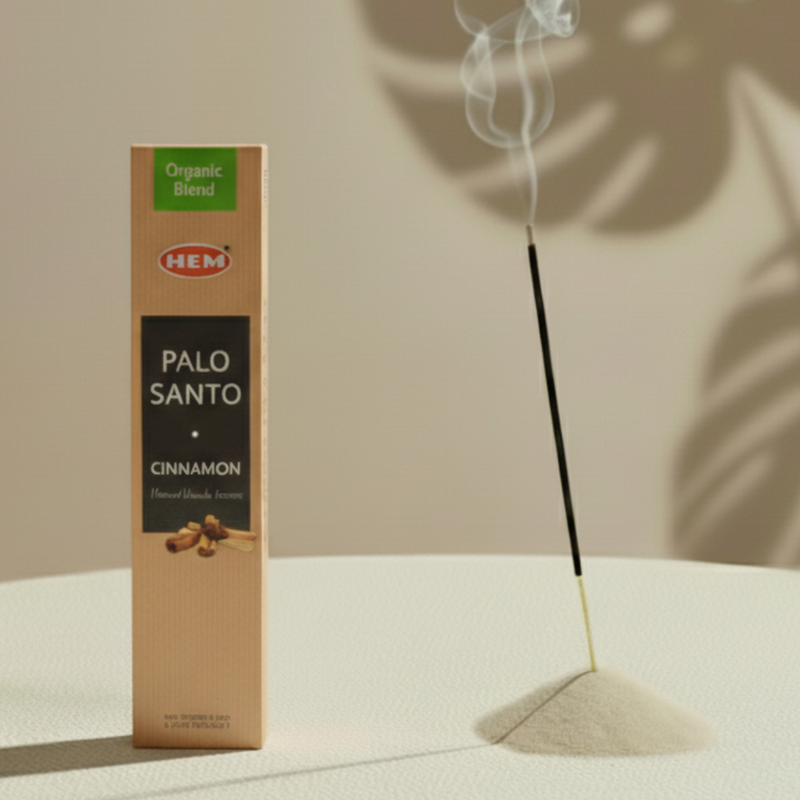 Palo Santo Zimt 🌱 Organic Blend [HEM] – Räucherstäbchen